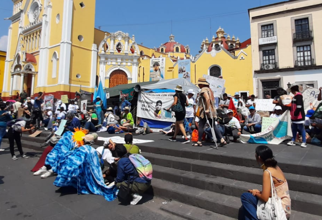 Marchan por la defensa del agua en ríos y cuencas de Veracruz e