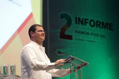 Rinde Ramón Poo su Segundo Informe de Trabajo image 3