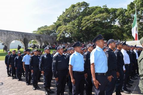 Se gradúa tercera generación de Policía Municipal de Xalapa