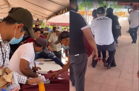 Zafarrancho en Mina: detienen a diputada de Morena, Jessica Ramirez