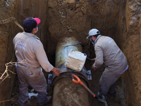 Por fuga, estas 20 colonias se quedarán sin agua en Xalapa
