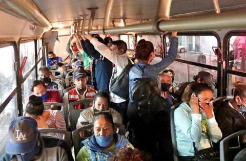 Van 150 transportes multados por no cumplir medidas covid en 2022