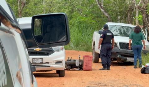 Niño de 4 años muere en choque de moto y camioneta en Soconusco