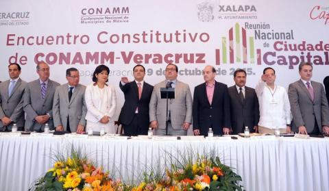 Nombran a AZM presidente de la Conferencia de Ciudades Capitales