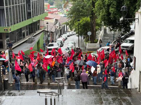 Antorchistas demandan hospitales, escuelas y caminos en Veracruz