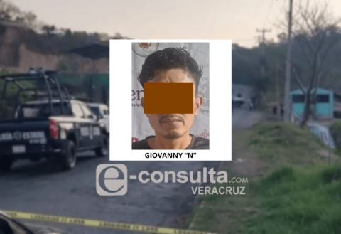Cae Giovanny por asesinato de tres en taller de El Castillo, en Xalapa