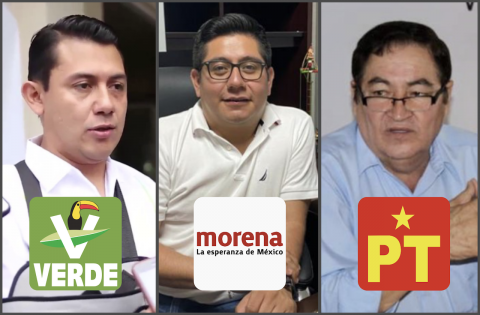 Así se repartirán Morena, PVEM y PT candidaturas en Veracruz