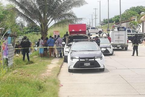 Asesinan a dos mecánicos en taller de Coatzacoalcos