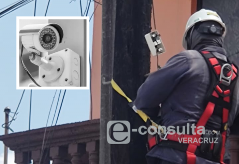 Retiran cámaras de videovigilancia en unidad habitacional de Xalapa