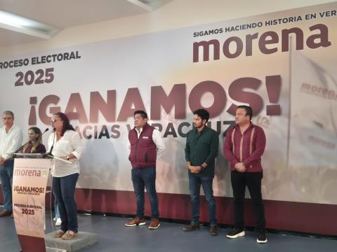 Encuestas de salida nos favorecen: Daniela Griego, en Xalapa