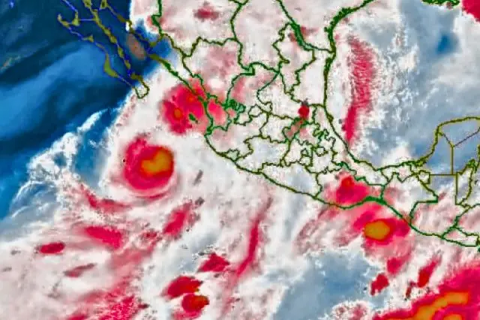 Flossie evolucionó a huracán categoría 3 y afectó el Pacífico