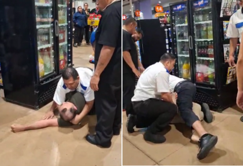 Denuncian a guardias de Chedraui en Boca del Río por agredir a pareja