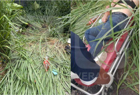 Hallan a mujer golpeada y tirada entre la maleza, en Cosoleacaque Hallan a mujer golpeada y tirada entre la maleza, en Cosoleacaque