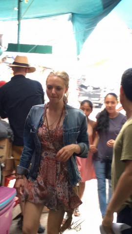 Amanda Seyfried filma película en la ciudad de Veracruz