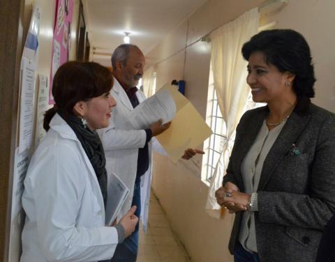 Supervisa Elízabeth Morales cada unidad médica del ISSSTE en Xalapa image 1