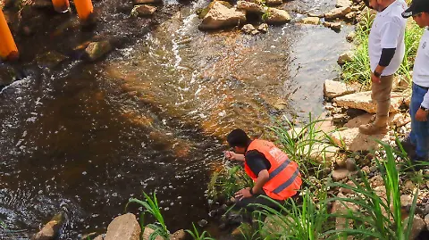 Detectan fuente de contaminación en Mundo Nuevo, Coatza