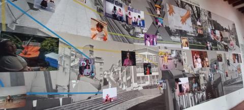 Archivo para no olvidar, mural en Xalapa documenta casos de desaparecidos