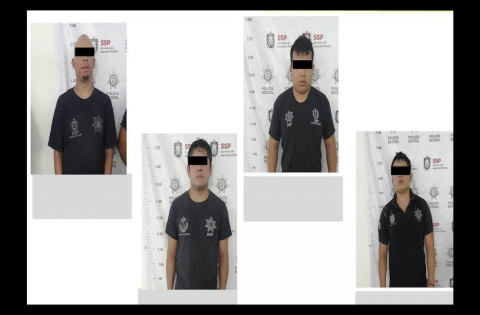 Detienen a narcomenudistas en Papantla; fingían ser policías