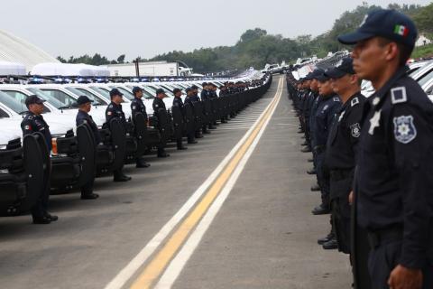 ¿Qué dijo Cuitláhuac sobre el costo de 160 patrullas que dio a la SSP?