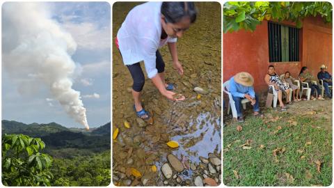 “Estamos enfermos”: 4 meses respirando humo de pozo Krem-1 en Las Choapas