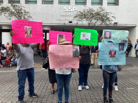 Tras protesta, Fuerza Civil buscará a policía Miriam con dos patrullas