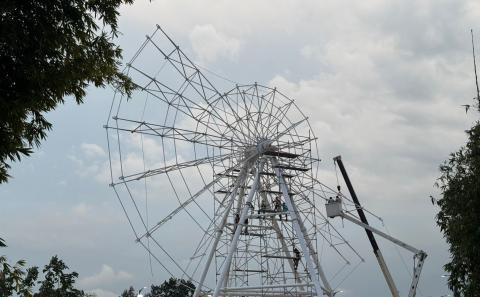 Inaugurarán nueva rueda de la fortuna en Cosoleacaque
