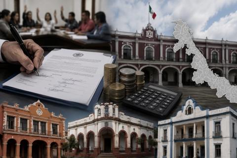 Aceptan sanear deuda bursátil 152 ayuntamientos de Veracruz; faltan 47