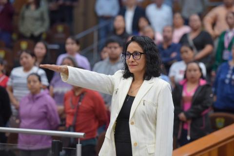 Designan a Tomasa Alemán titular de la Contraloría Interna del Poder Legislativo