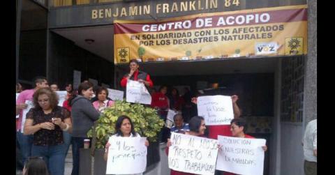 Trabajadores del PRD crean el primer sindicato de un partido político