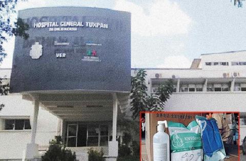 Médicos de Tuxpan denuncian falta de insumos ante CEDH