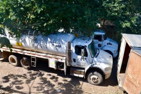 SSP: 12 detenidos, 16 vehículos, 2 auto-tanques, 78 bidones de gasolina y armamento asegurado image 2