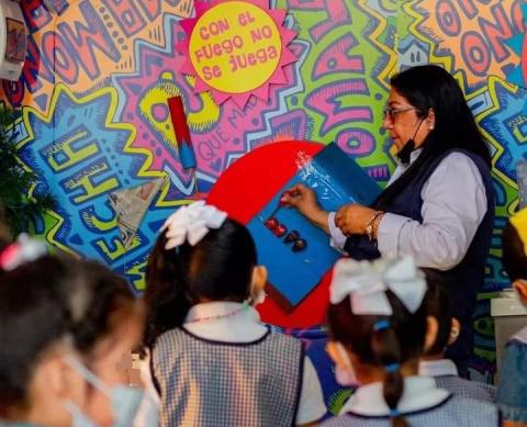 Michou y Mau: No Te Quemes, museo móvil que previene quemaduras en casa