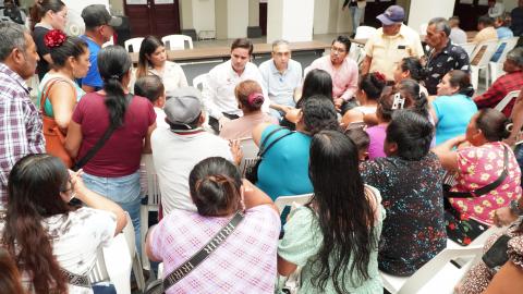 Realiza alcalde Rafa Fararoni nueva jornada de Atención Ciudadana en San Andrés Tuxtla