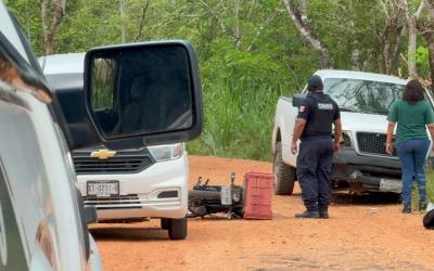 Niño de 4 años muere en choque de moto y camioneta en Soconusco