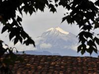 El Pico de Orizaba se puede apreciar en todo su esplendor. Foto: Agencia Fotover