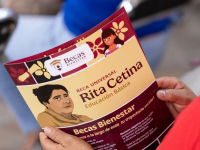 Beca Rita Cetina, pago, abril