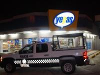 La tienda de autoservicio Yepas asaltada en Veracruz. Foto tomada de Internet