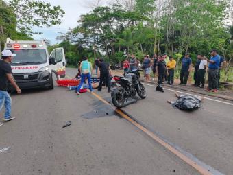 Dos accidentes dejan dos muertos en carretera Acayucan-Soteapan