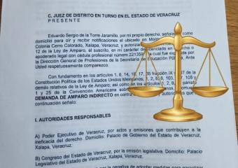 Promueven amparo para activar la revocación de mandato en Veracruz
