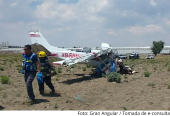 Mueren 3 personas tras desplome de avioneta que viajaba a Poza Rica