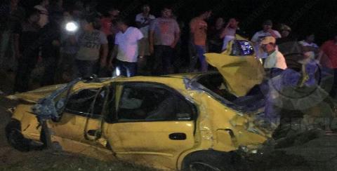 "Arrancones" provocan accidente en Coatzacoalcos