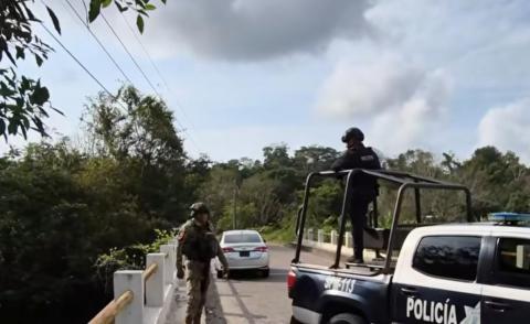 Abandonan las cabezas de dos hombres junto a puente de Papantla