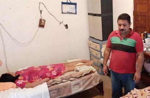 Accidente dejó a Ángeles sin moverse; piden ayuda para su cirugía