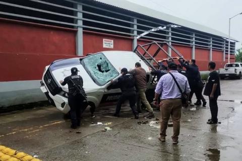 Denuncian actos vandálicos en Mecatlán tras elecciones