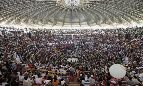 Más de 10 mil personas acompañan a Adán Augusto en Tapachula