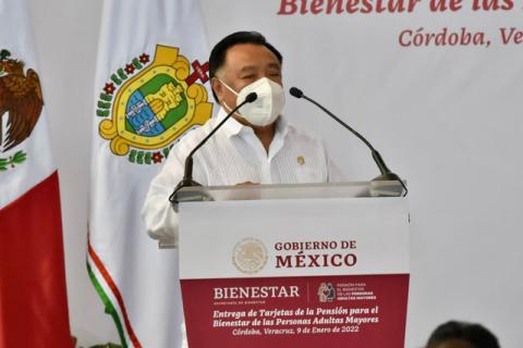 Agradece Presidente que más cordobeses reciban pensión