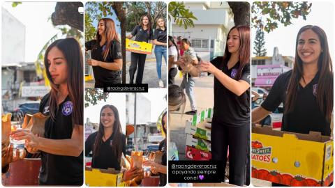 Tras riña, afición del Racing reparte comida y le llueven criticas