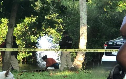 Pescador se ahoga en la Laguna del Ostión, Coatzacoalcos