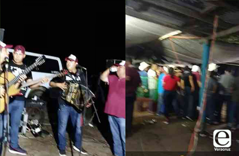 Banda y muchos invitados: así celebró alcalde de Tampico Alto