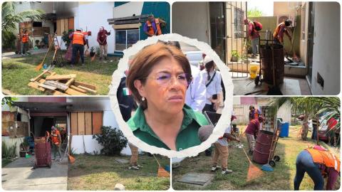 Se apoya a víctimas de explosión, afirma Rosa María Hernández